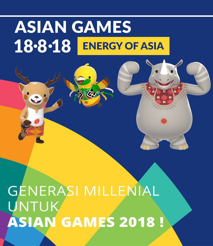 Pengaruh Generasi Millenial Untuk Asian Games 2018
