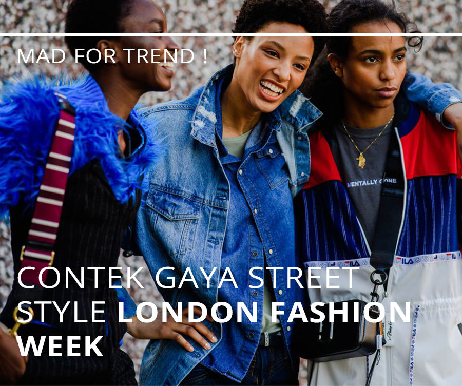 Contek Gaya Street Style London Fashion Week 2019