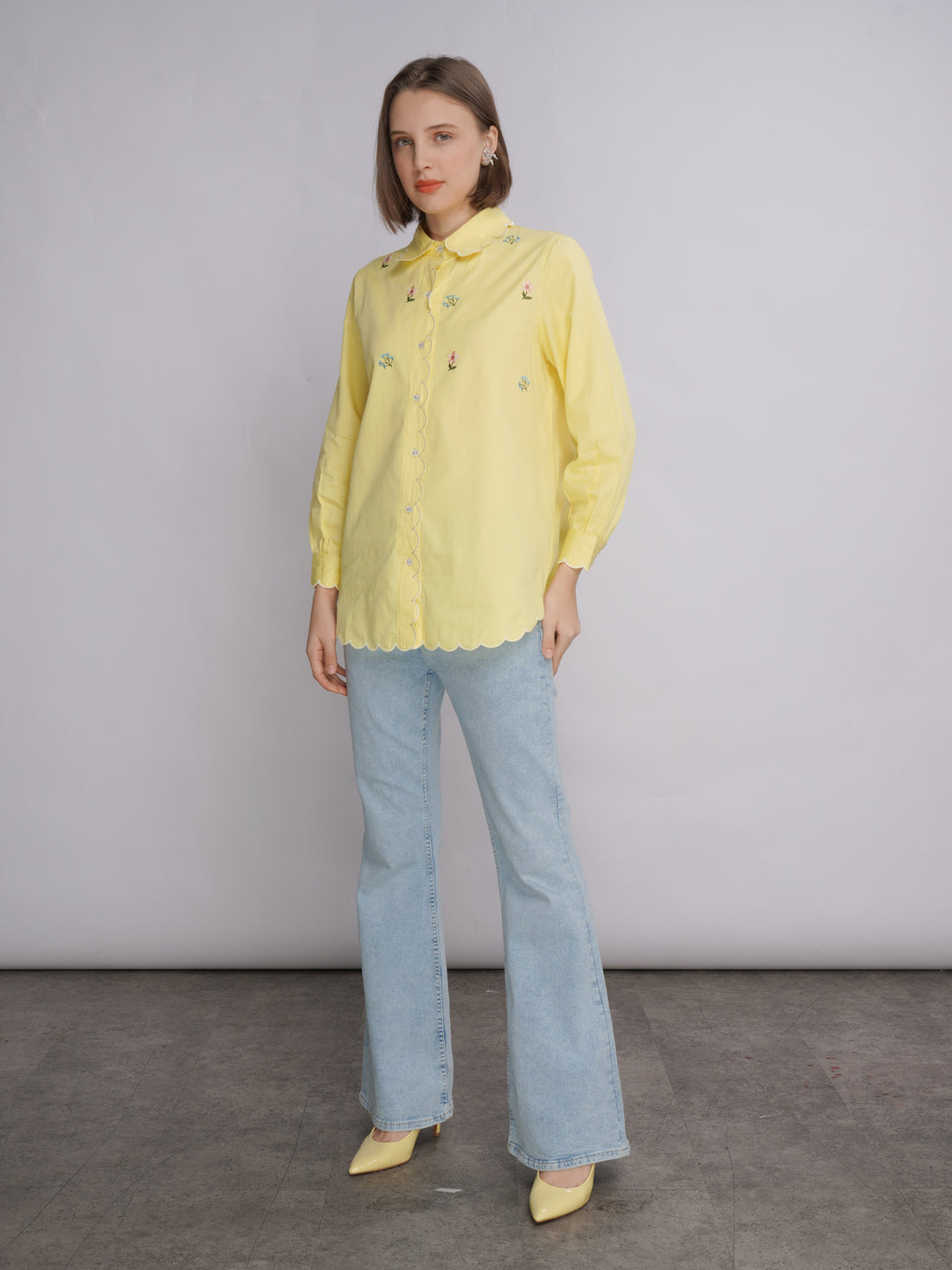 Zeinna Shirt Butter Yellow