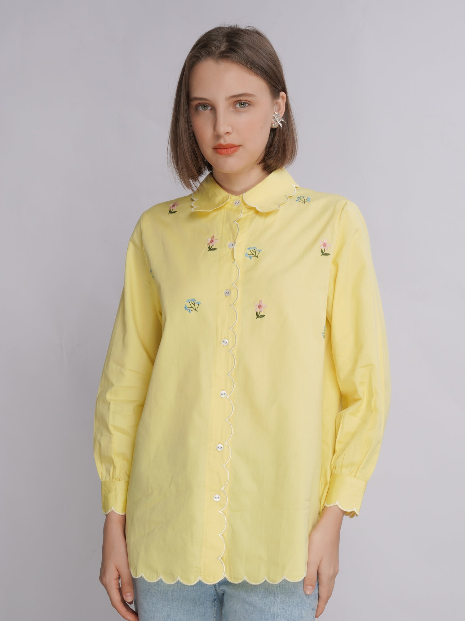 Zeinna Shirt Butter Yellow