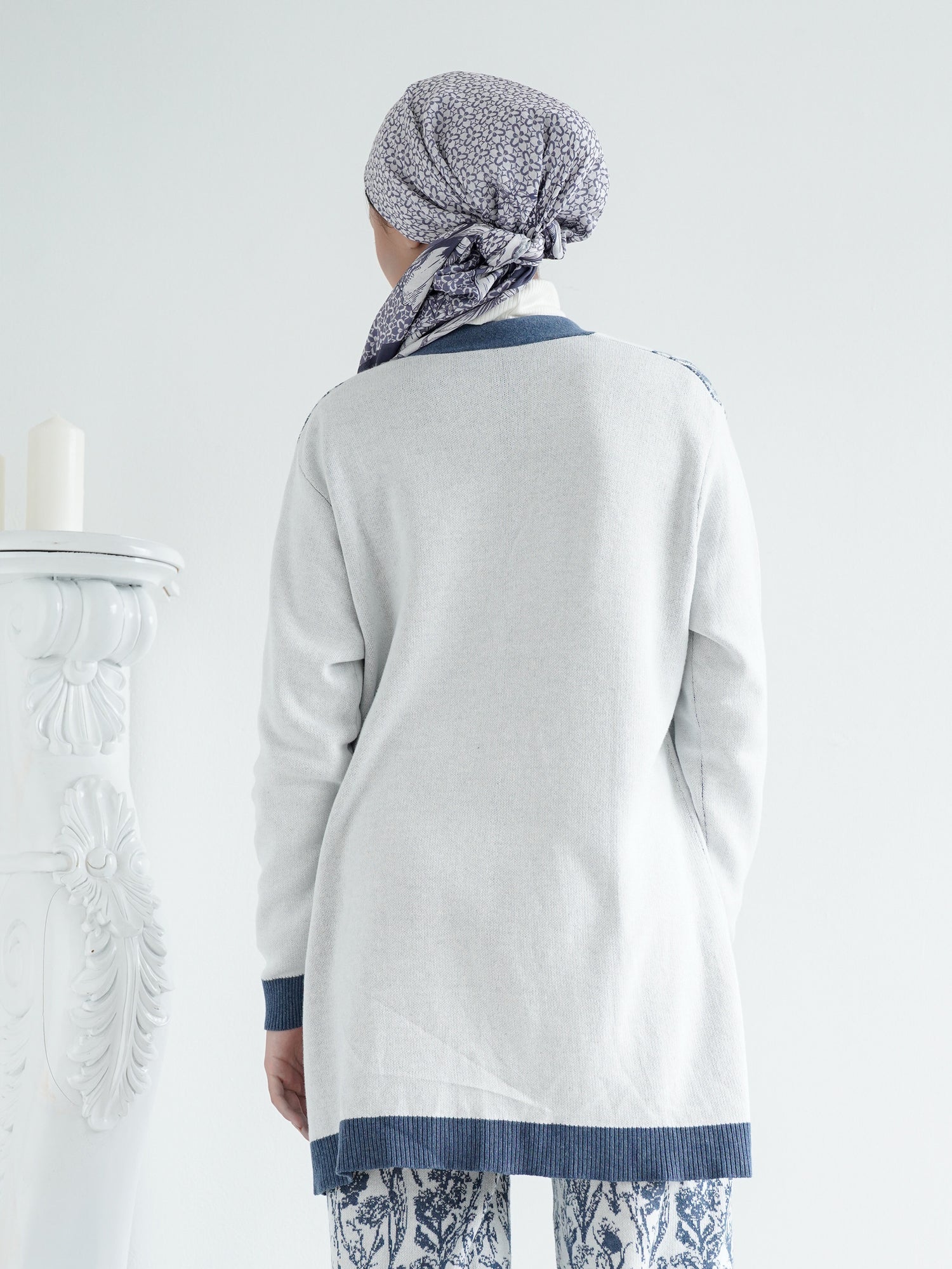 Halona Knit Outer Off White