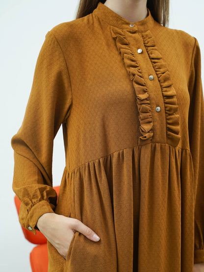 Alena Dress Caramel