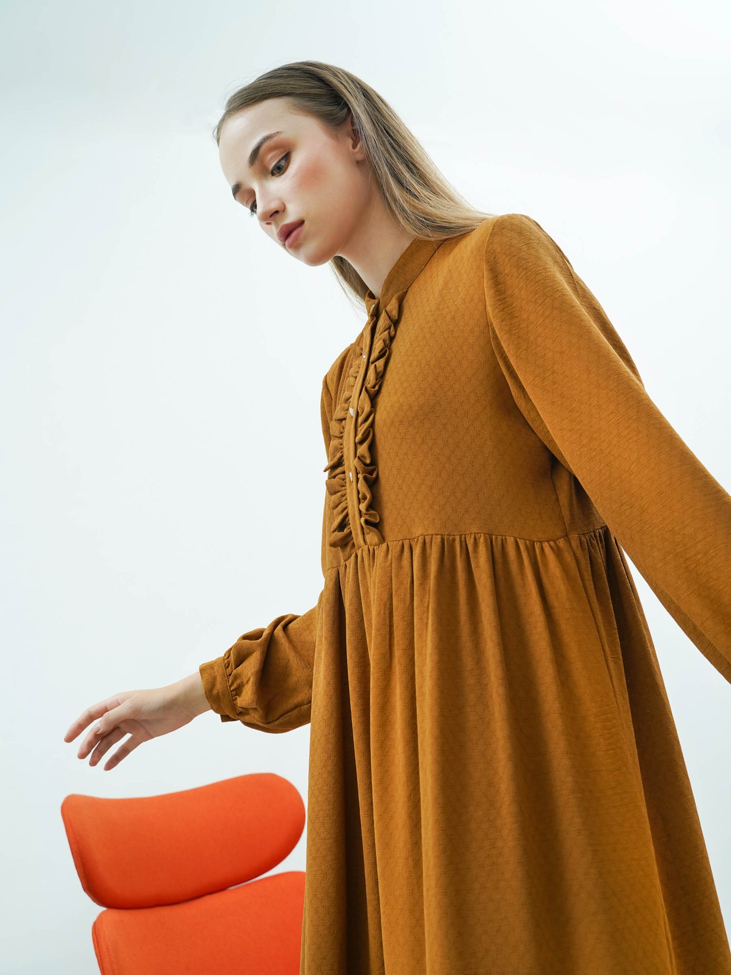 Alena Dress Caramel