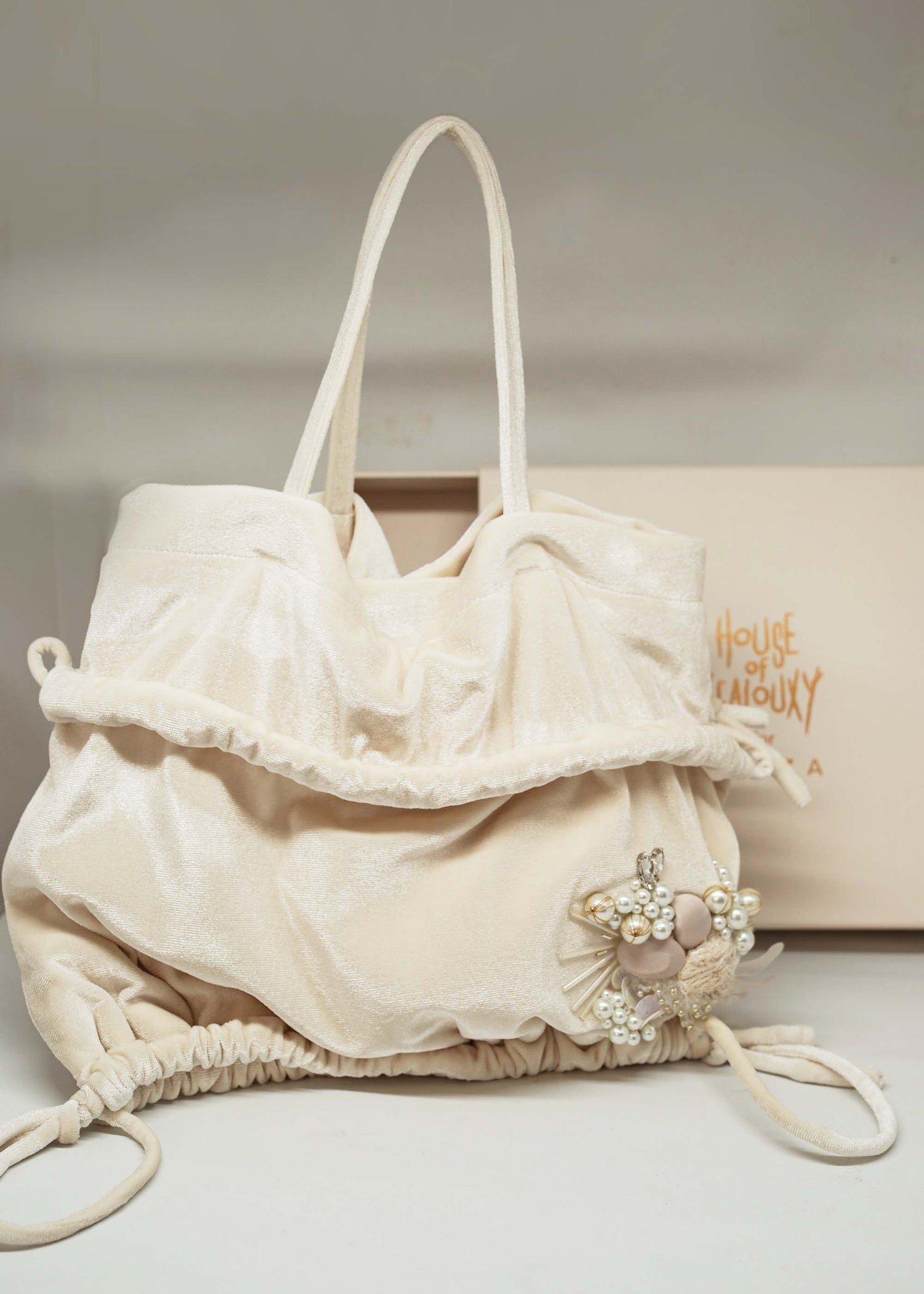 Hadia Bag Ivory White