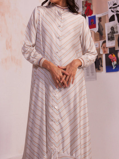 Safza Dress Beige